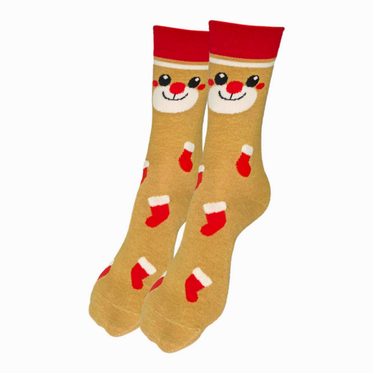 REINDEER RED SOCKS