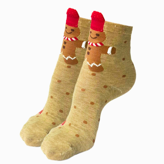 GINGERBREAD MAN SOCKS