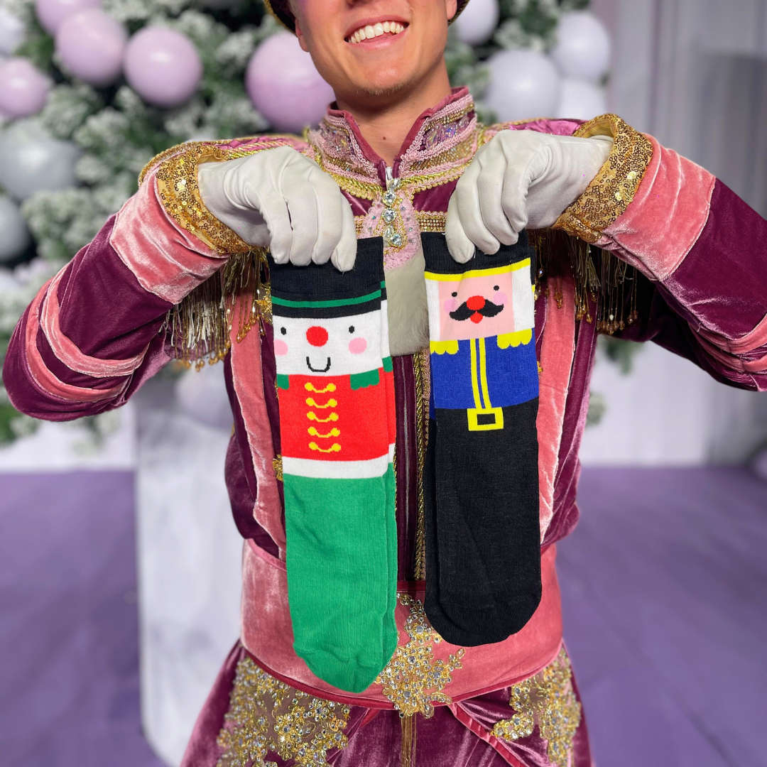 SOLDIER SNOWMAN SOCKS