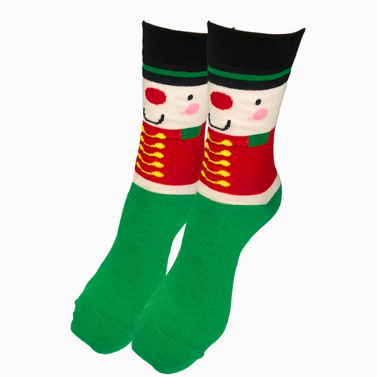 SOLDIER SNOWMAN SOCKS