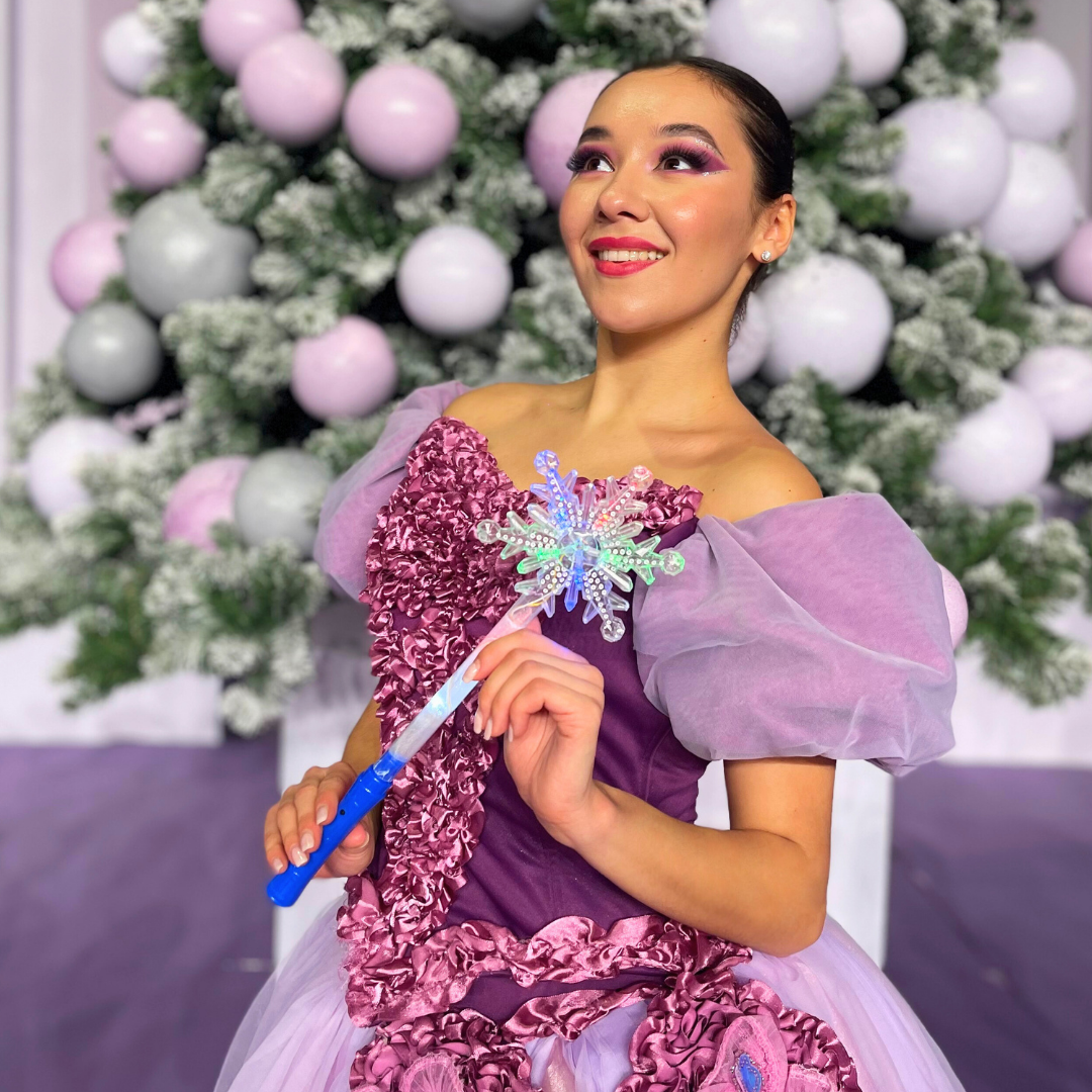 LED SNOWFLAKE WAND