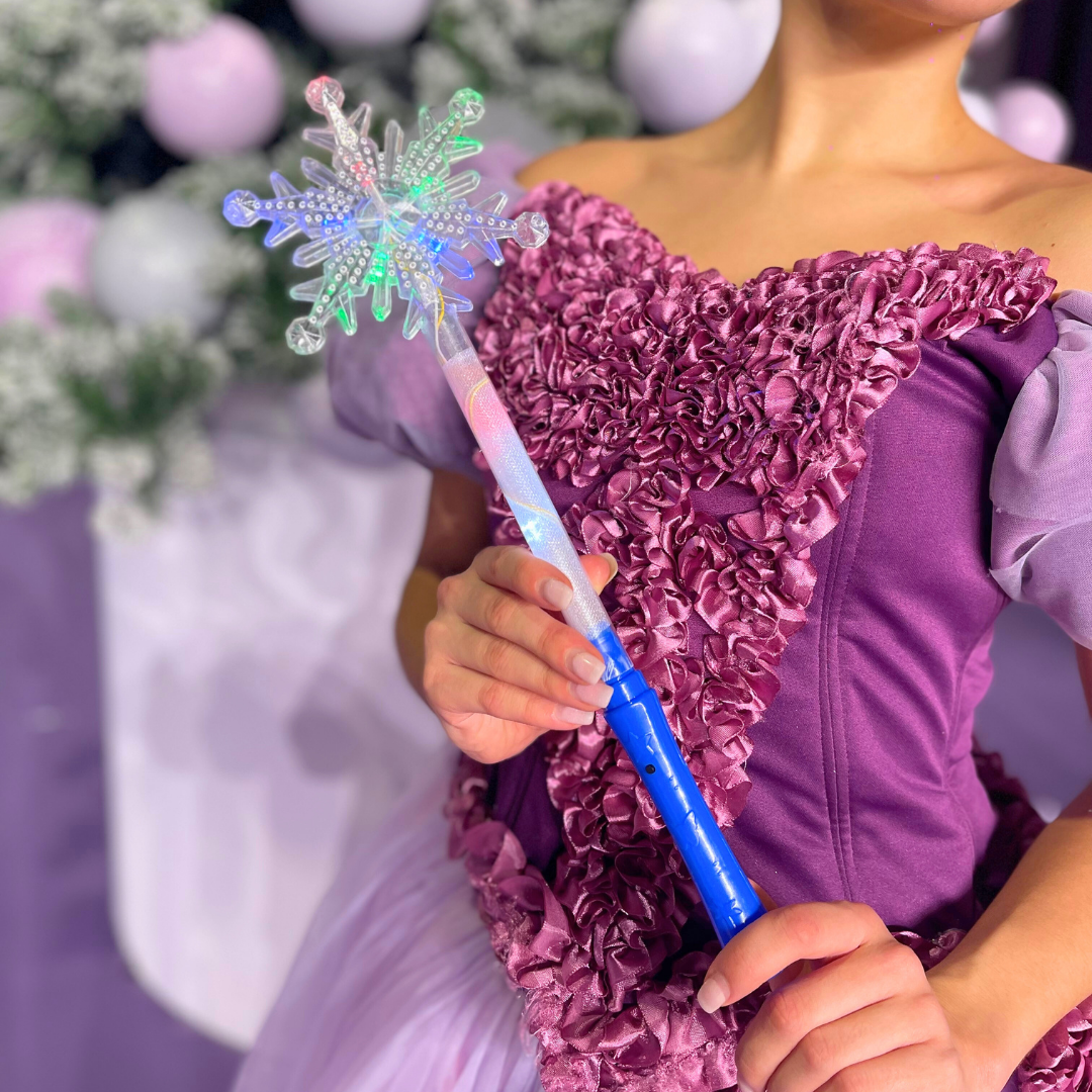 LED SNOWFLAKE WAND